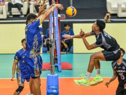 Samator Tundukkan Garuda Jaya 3-2 di Proliga 2025