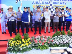 Kapolri Lepas One Way Nasional Arus Balik Lebaran