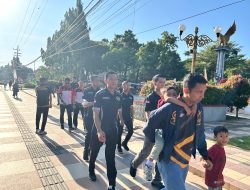 Semarak HUT RI ke-80, Rutan Situbondo Adakan Fun Walk Kebersamaan